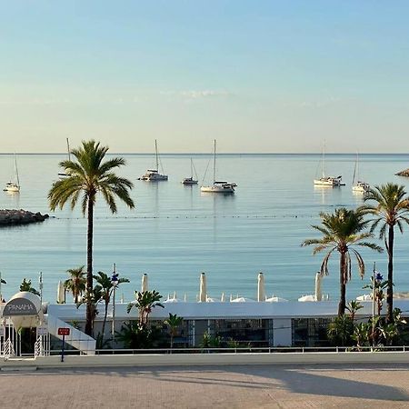 Le Garavan-Vue Mer-Plage-Clim-Terrasse Menton Dış mekan fotoğraf